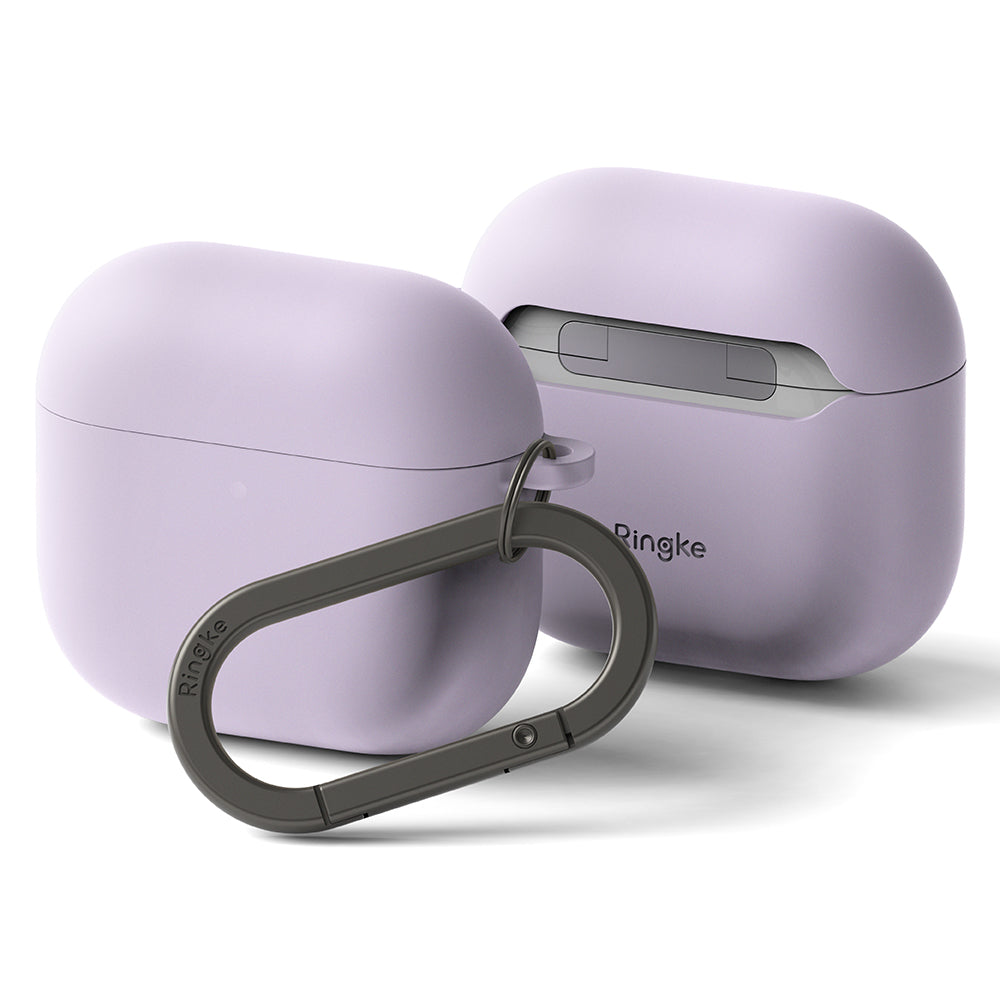 Custodia Ringke per Apple AirPods 4, Viola Chiaro