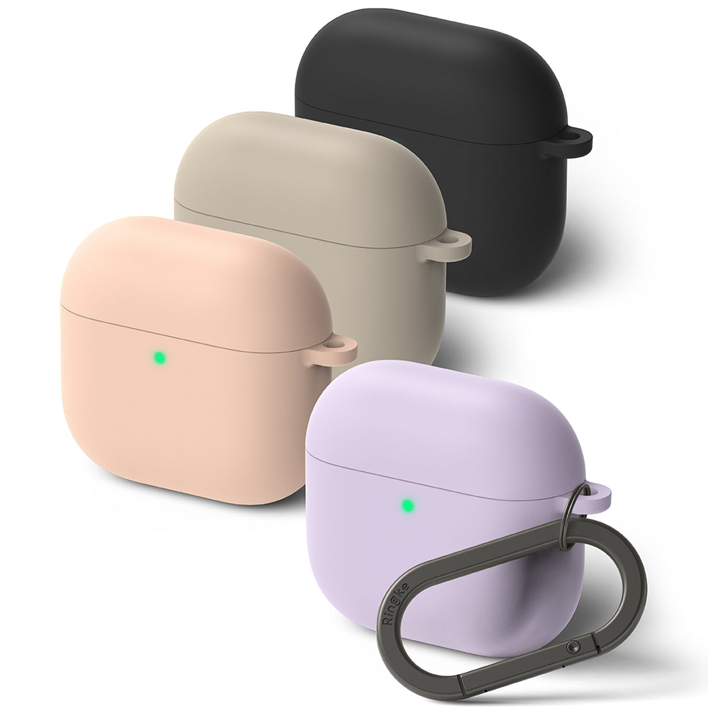Custodia Ringke per Apple AirPods 4, Nera