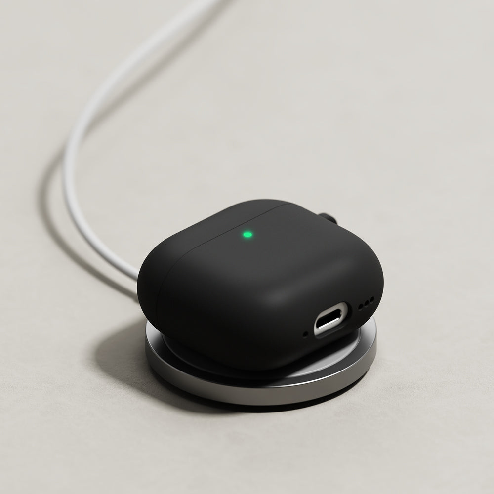 Custodia Ringke per Apple AirPods 4, Nera