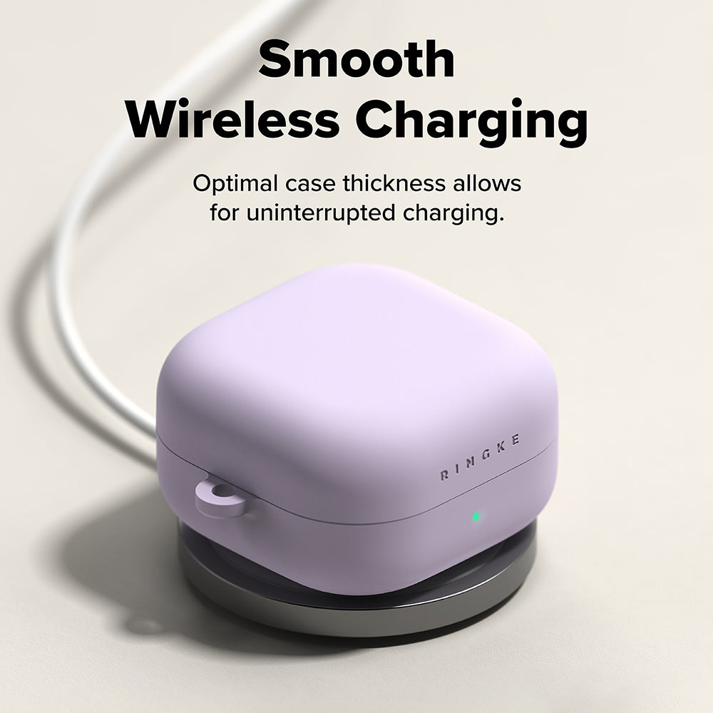 Custodia Ringke per Samsung Galaxy Buds 4 Pro, Lilla Chiaro