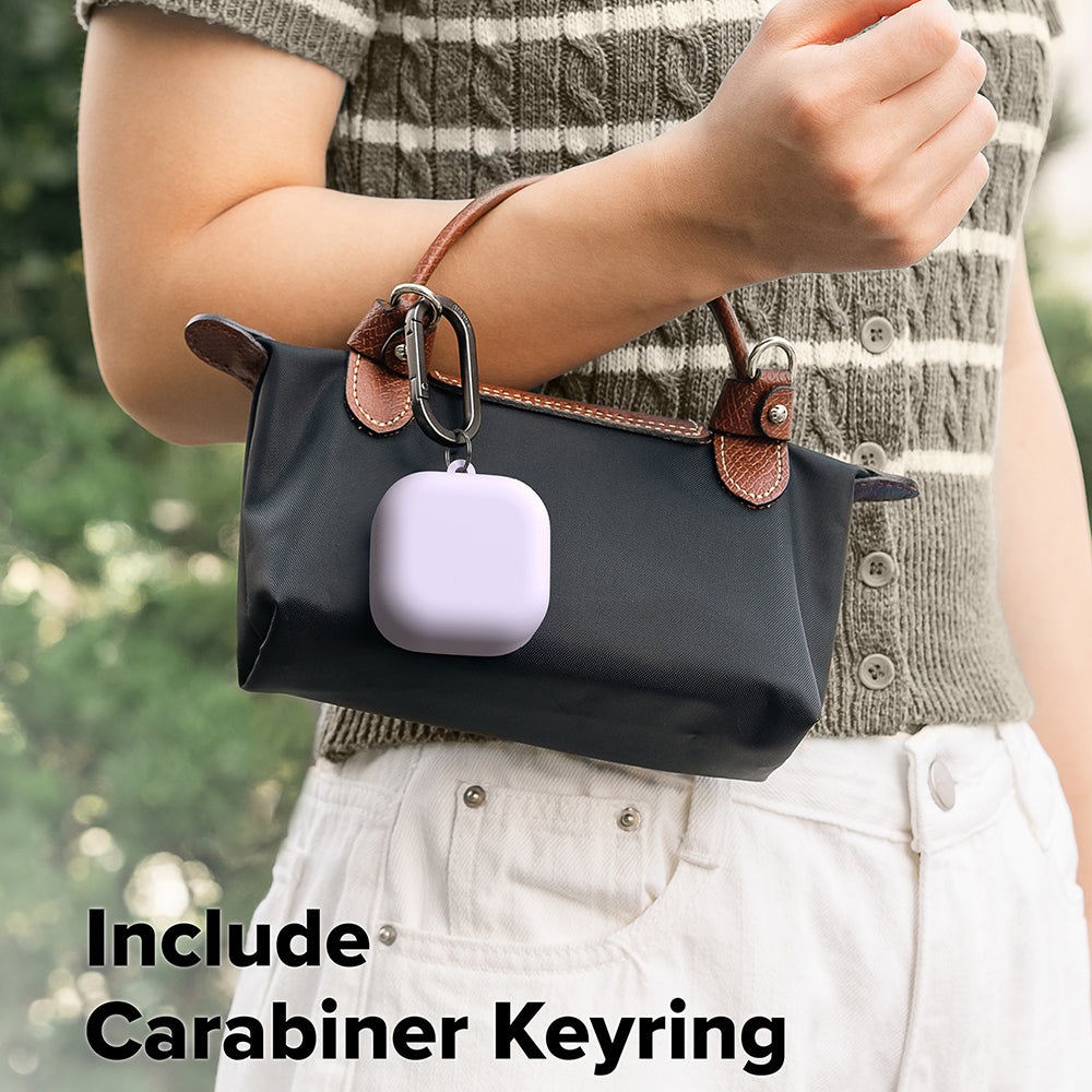 Custodia Ringke per Samsung Galaxy Buds 4 Pro, Lilla Chiaro