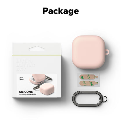 Custodia Ringke per Samsung Galaxy Buds4 / Buds4 Pro, Rosa