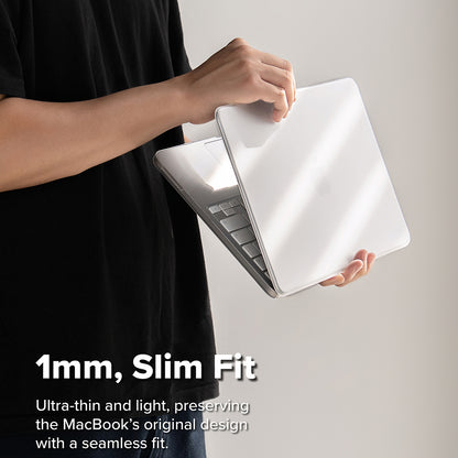 Custodia Ringke Slim per Apple MacBook Neo da 13 pollici, trasparente opaca