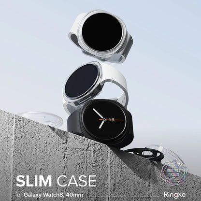 Custodia Ringke Slim per Samsung Galaxy Watch8 40mm, Set 2 pezzi, Trasparente