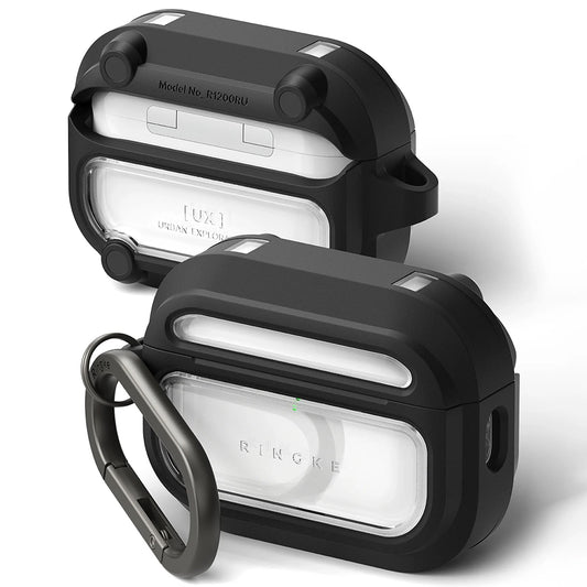 Custodia Ringke UX per Apple AirPods Pro 3, Trasparente