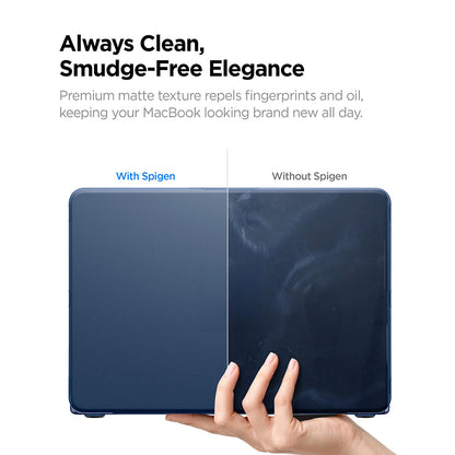 Custodia Spigen Airskin per Apple MacBook Neo 13 pollici, Indigo Satinata ACS11814