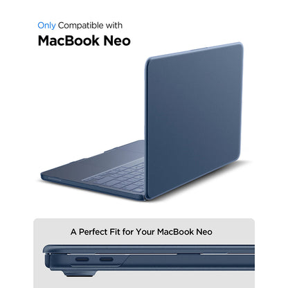 Custodia Spigen Airskin per Apple MacBook Neo 13 pollici, Trasparente Satinata ACS11543