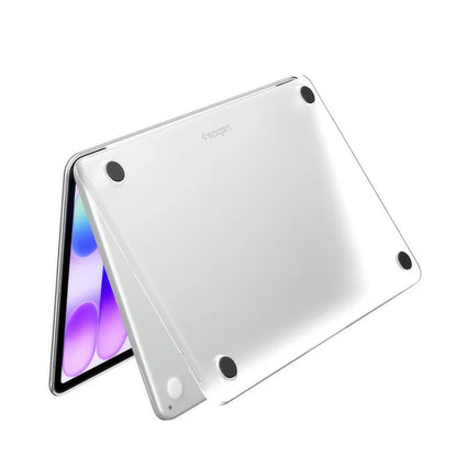 Custodia Spigen Airskin per Apple MacBook Neo 13 pollici, Trasparente Satinata ACS11543