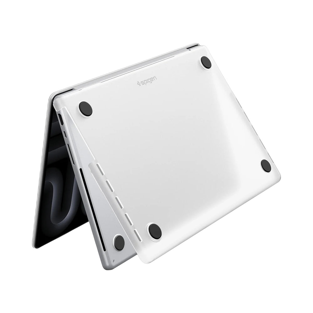 Custodia Spigen Airskin per Apple MacBook Pro 14 pollici (2026) / (2025) / (2023) / (2022) / (2021), Trasparente Satinata ACS11528