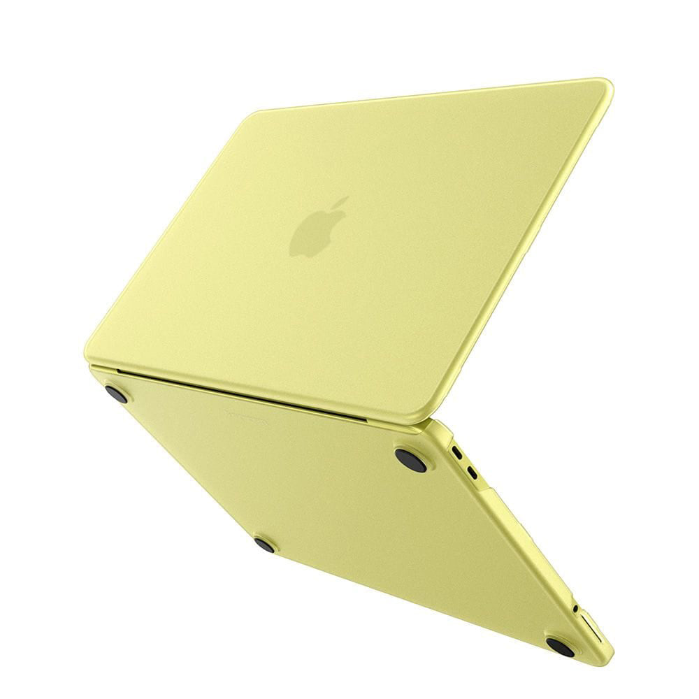 Custodia Spigen Airskin per Apple MacBook Neo 13 pollici, Giallo Satinato ACS11544