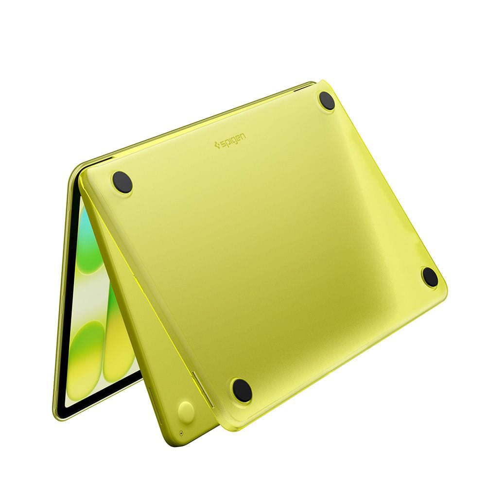 Custodia Spigen Airskin per Apple MacBook Neo 13 pollici, Giallo Satinato ACS11544