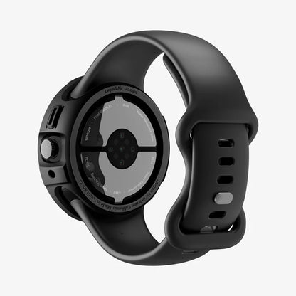 Custodia Spigen Liquid Air per Google Pixel Watch 4 45mm, Nero Opaco ACS11222