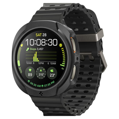 Custodia Spigen Liquid Air per Samsung Galaxy Watch8 44mm, Nera Opaca ACS09839