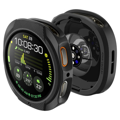 Custodia Spigen Liquid Air per Samsung Galaxy Watch8 44mm, Nera Opaca ACS09839