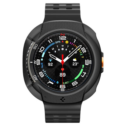 Custodia Spigen Liquid Air per Samsung Galaxy Watch8 Classic, Opaca Nera ACS09841