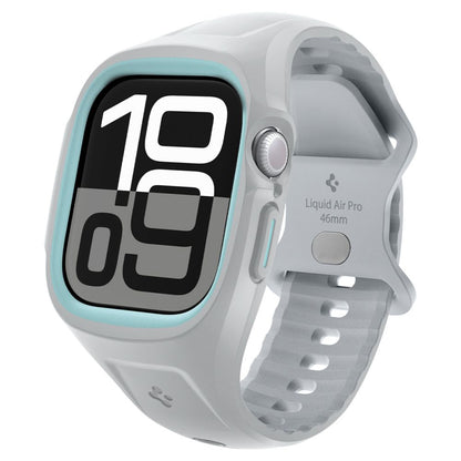 Custodia Spigen Liquid Air Pro per Apple Watch Series 10 / 11 46mm, Grigio ACS09318