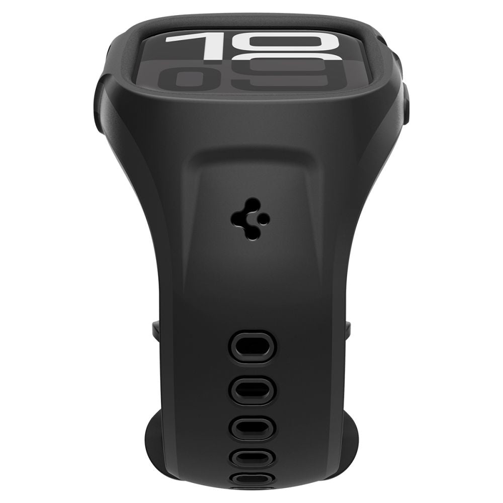 Custodia Spigen Liquid Air Pro per Apple Watch Series 10 / 11 46mm, Nera Opaca ACS09317