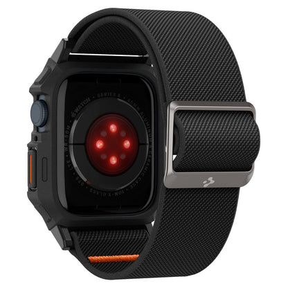 Custodia Spigen Lite Fit Pro per Apple Watch 44mm Series, Nera Opaca ACS07103