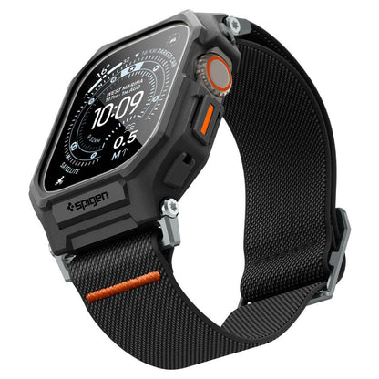 Custodia Spigen Lite Fit Pro con Protezione Schermo per Apple Watch Ultra Series, Nero Opaco ACS11415