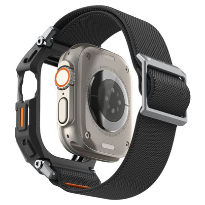 Custodia Spigen Lite Fit Pro con Protezione Schermo per Apple Watch Ultra Series, Nero Opaco ACS11415