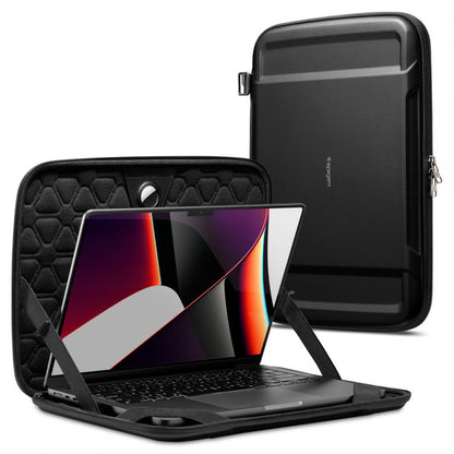 Custodia Spigen Rugged Armor per Laptop 13 pollici - 14 pollici, Nera AFA04270