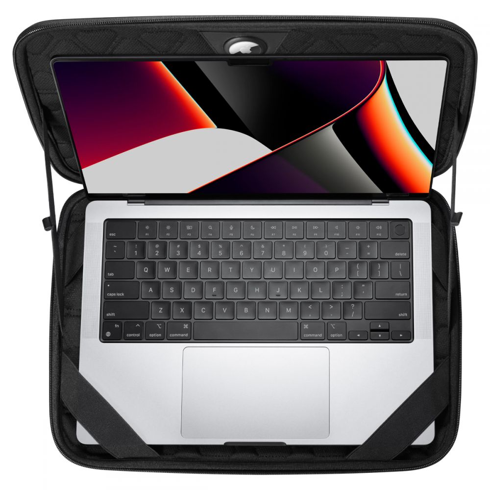Custodia Spigen Rugged Armor per Laptop 13 pollici - 14 pollici, Nera AFA04270