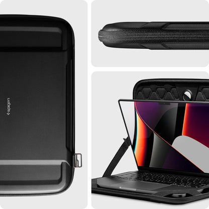 Custodia Spigen Rugged Armor per Laptop 13 pollici - 14 pollici, Nera AFA04270