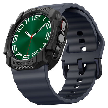 Custodia Spigen Rugged Armor per Samsung Galaxy Watch Ultra, Nera