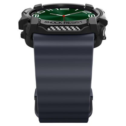 Custodia Spigen Rugged Armor per Samsung Galaxy Watch Ultra, Nera