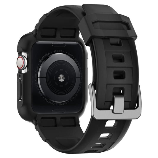 Spigen Rugged Armor Pro Case for Apple Watch 44mm Series, Black 062CS25324