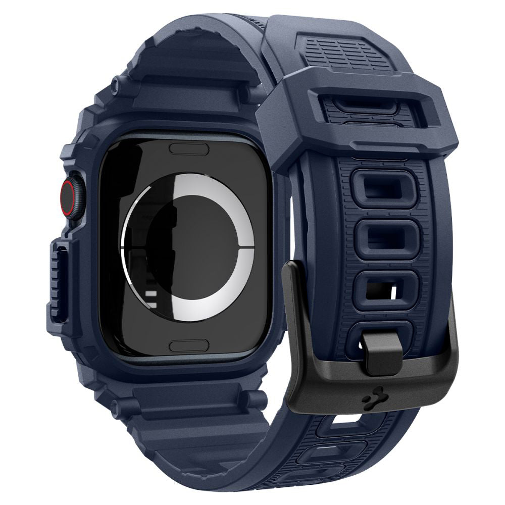 Spigen Rugged Armor Pro Case for Apple Watch Series 10 46mm, Navy Blue