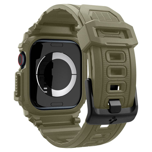 Custodia Spigen Rugged Armor Pro per Apple Watch Series 10 46mm, Kaki ACS08608