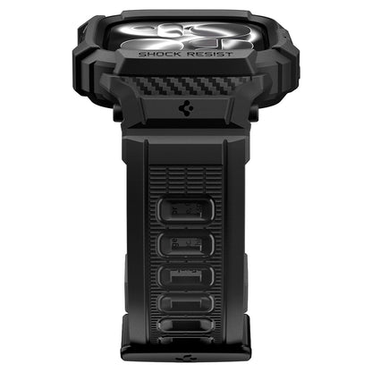 Custodia Spigen Rugged Armor Pro per Apple Watch Series 12 46mm, Nero Opaco ACS11894