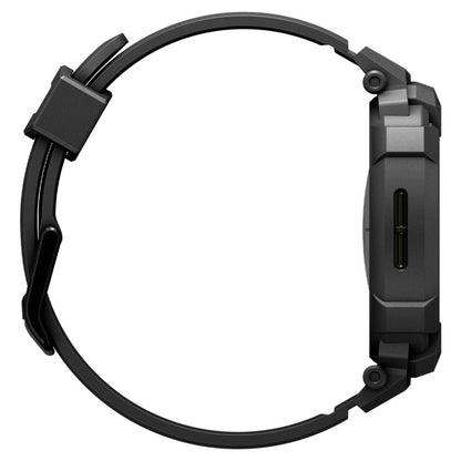 Custodia Spigen Rugged Armor Pro per Samsung Galaxy Watch8 40mm, Nera Opaca ACS10005