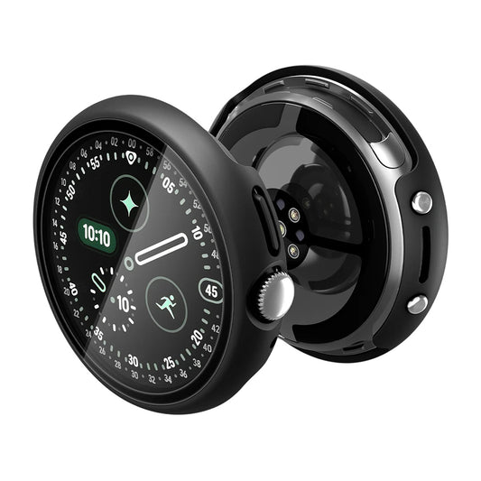 Custodia Spigen Thin Fit 360 per Google Pixel Watch 45mm Series, Nera ACS11746