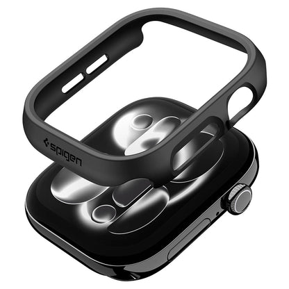 Custodia Spigen Thin Fit per Apple Watch 12 46mm, Nera ACS11890