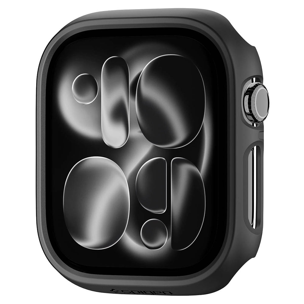 Custodia Spigen Thin Fit per Apple Watch 12 46mm, Nera ACS11890