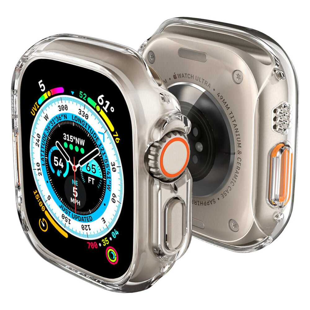 Custodia Spigen Thin Fit per Apple Watch Ultra Series, Trasparente ACS05917