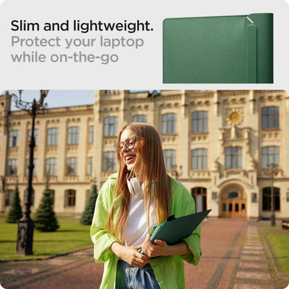 Custodia Spigen Valentinus per Laptop 15inch - 16inch, Verde