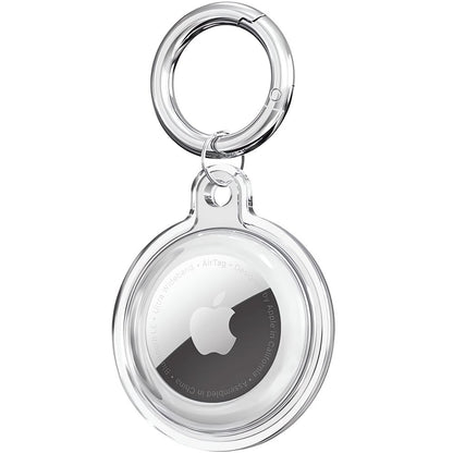 Custodia Tech-Protect Icon per Apple AirTag, Set 4 pezzi, Trasparente