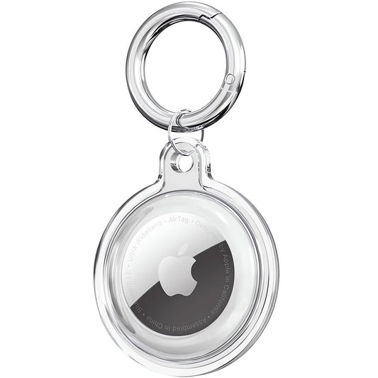Custodia Tech-Protect Icon per Apple AirTag, Set 4 pezzi, Trasparente