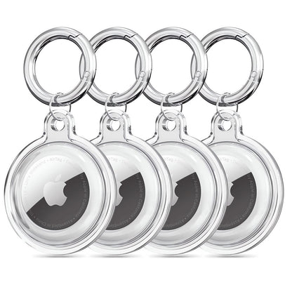 Custodia Techsuit CT15 per Apple AirTag, Trasparente