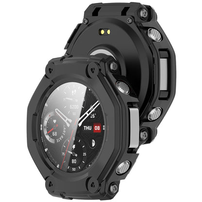 Custodia Techsuit Defense360 Pro per Amazfit T-Rex 3, Nera
