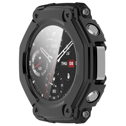 Custodia Techsuit Defense360 Pro per Amazfit T-Rex 3, Nera