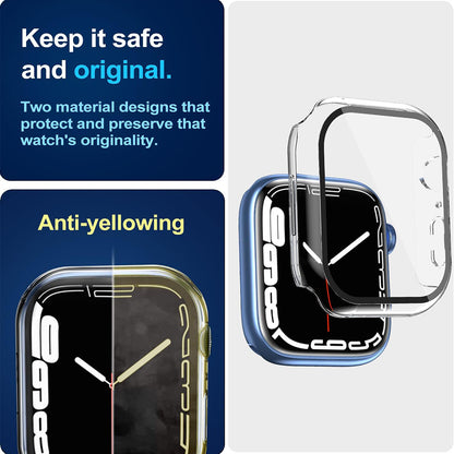 Custodia Techsuit Defense360 Pro per Apple Watch 7 45mm Series, Trasparente