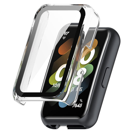 Custodia Techsuit Defense360 Pro per Huawei Band 8 / Band 9, Trasparente