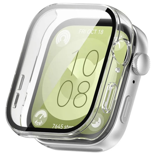 Custodia Techsuit Defense360 Pro per Huawei Watch Fit 3, Trasparente