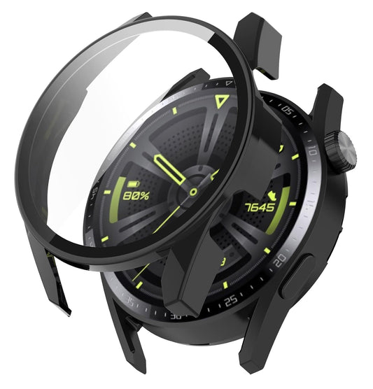 Custodia Techsuit Defense360 Pro per Huawei Watch GT 3 46mm, Nera