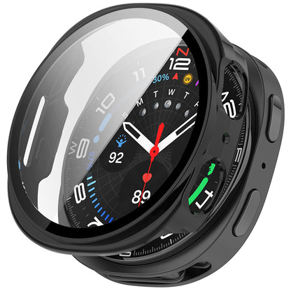 Custodia Techsuit Defense360 Pro per Samsung Galaxy Watch9 / Watch8 44mm, Nera Opaca