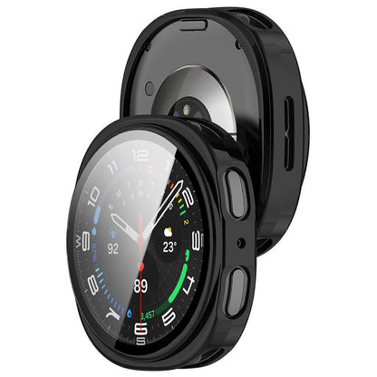 Custodia Techsuit Defense360 Pro per Samsung Galaxy Watch9 / Watch8 44mm, Nera Opaca